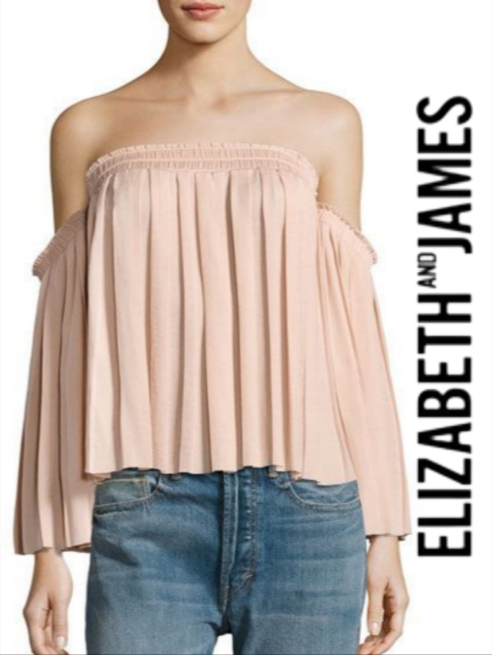 🆕️ Elizabeth and James Emelyn Off Shoulder Top
